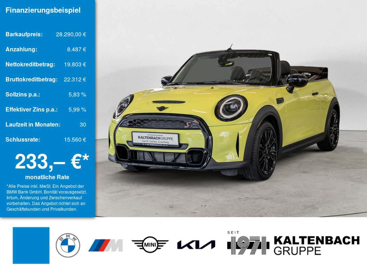 MINI Cooper S Cabrio 2024