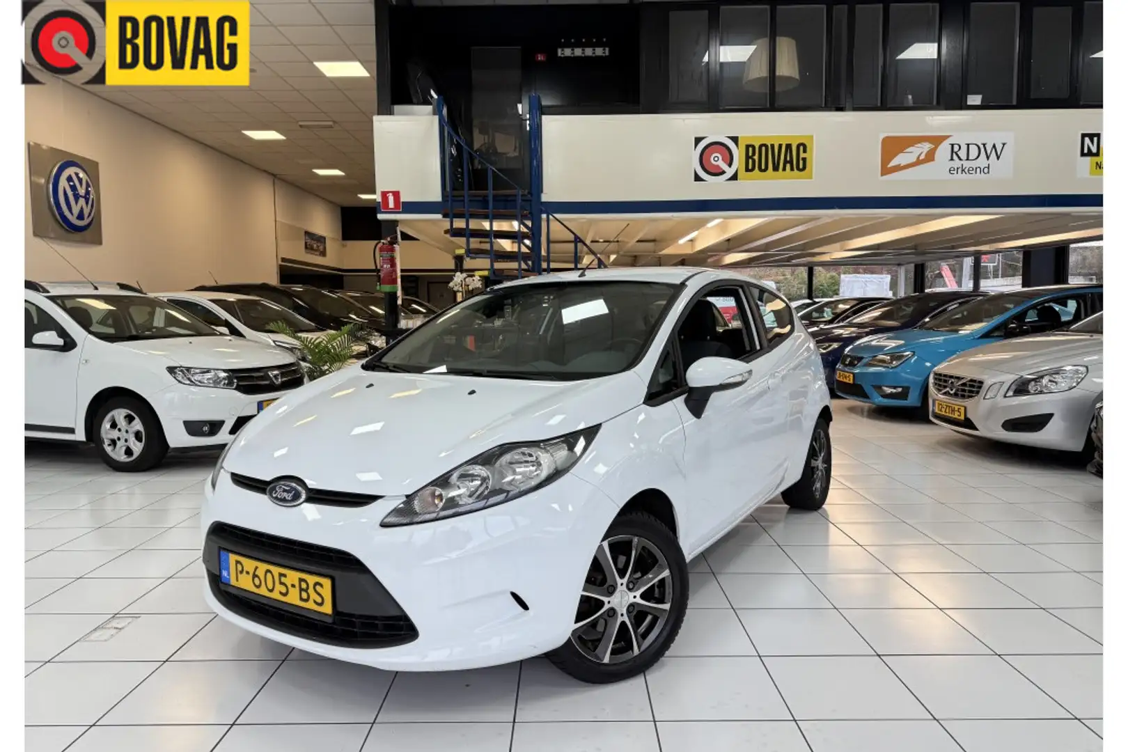 Ford Fiesta 1.25 Trend Bovag Garantie Navi Wit - 1