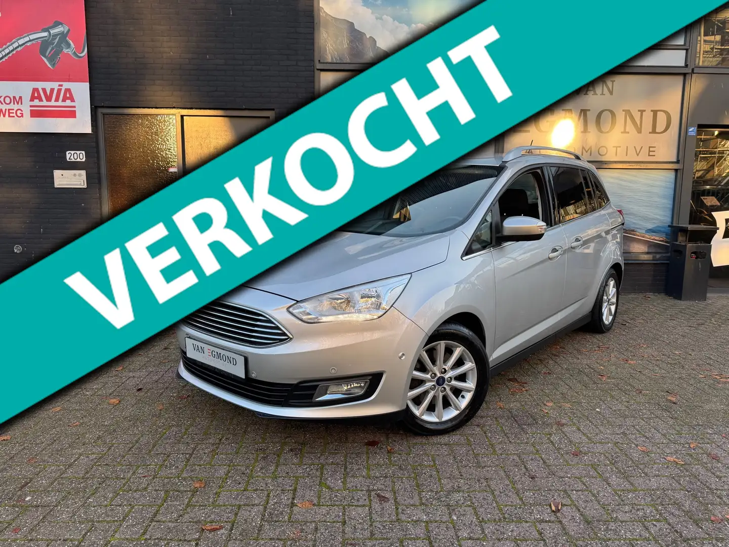Ford Grand C-Max 1.0 Titanium Gris - 1