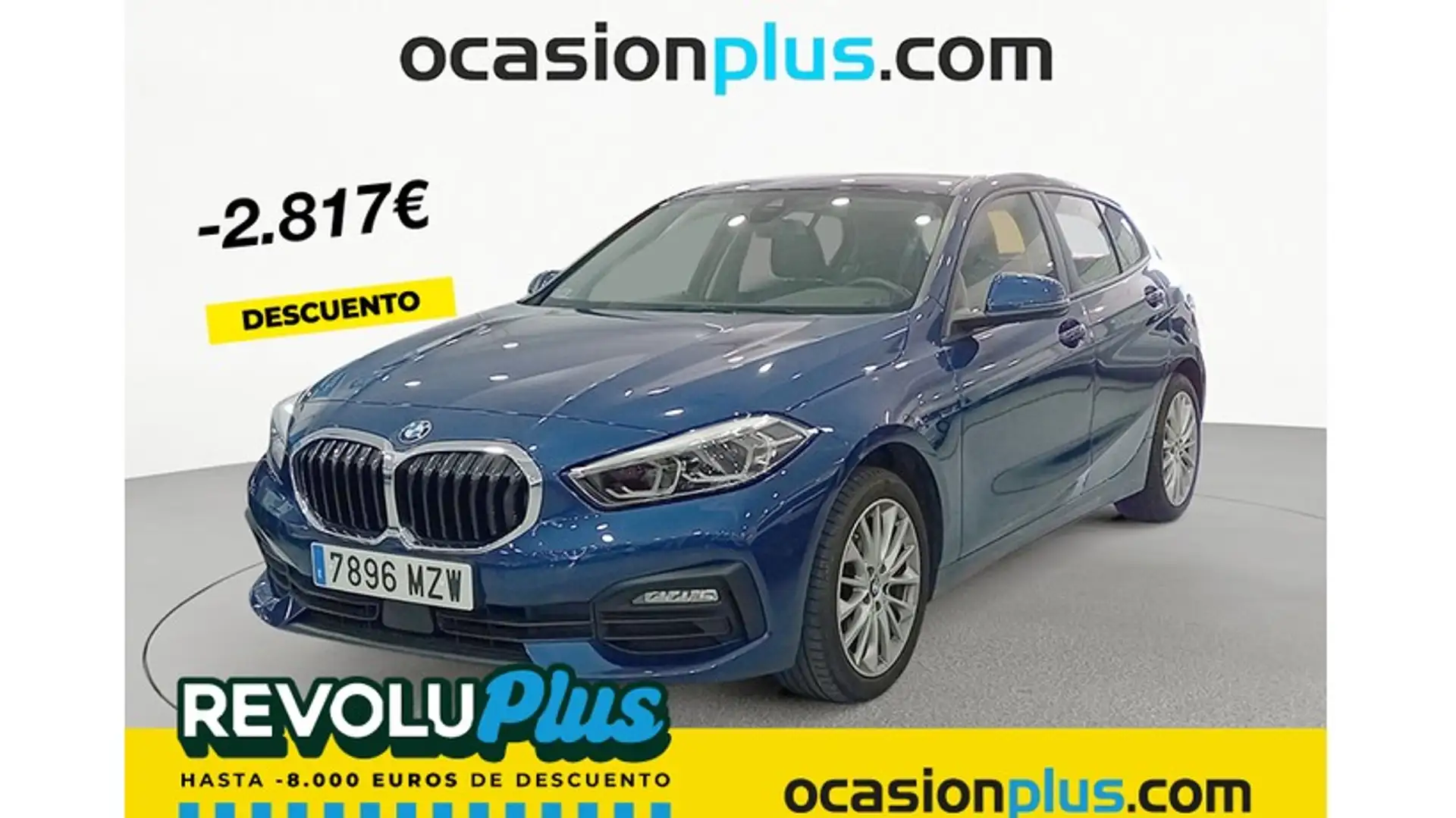 BMW 118 118iA Blauw - 1