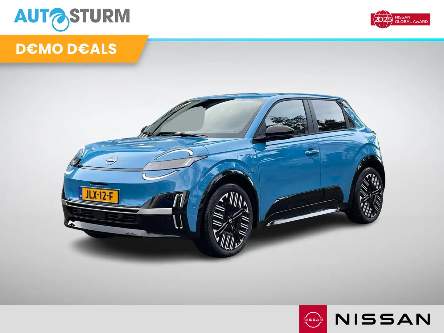 Nissan Micra ADVANCE 52 kWh NU IN DE SHOWROOM! Blau - 1