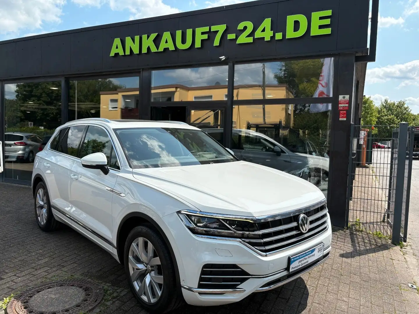 Volkswagen Touareg Dynaudio,AHK,Panodach,Mietkauf möglich Blanc - 1