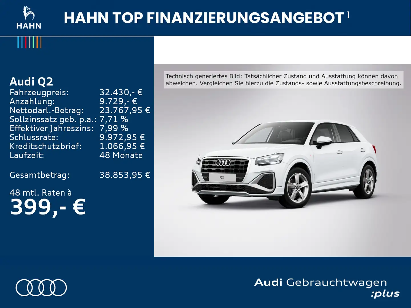 Audi Q2 35 TFSI S-trc S line Matrix Navi CAM Sitzhzg Weiß - 2