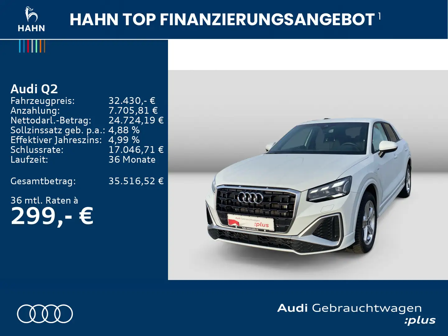 Audi Q2 35 TFSI S-trc S line Matrix Navi CAM Sitzhzg Weiß - 2