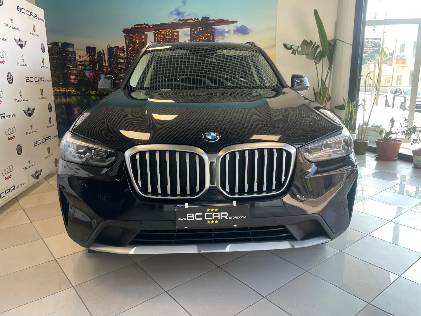 BMW X3 xDrive20d 190cv Aut. MH48V *PELLE Noir - 2