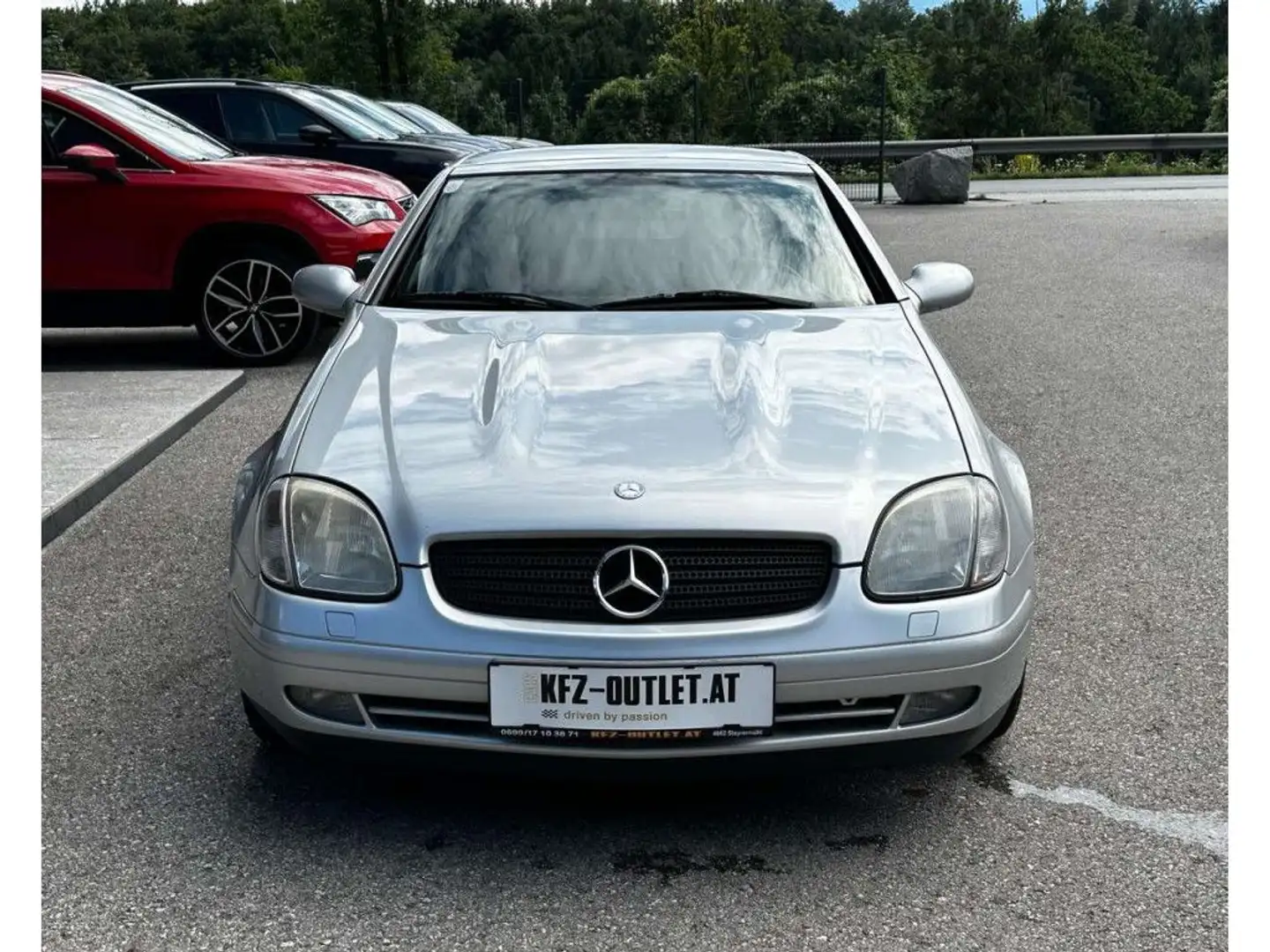 Mercedes-Benz Sonstige SLK Kompressor *nur 102.000Km*Schalter*Pickerl 03 Silber - 2