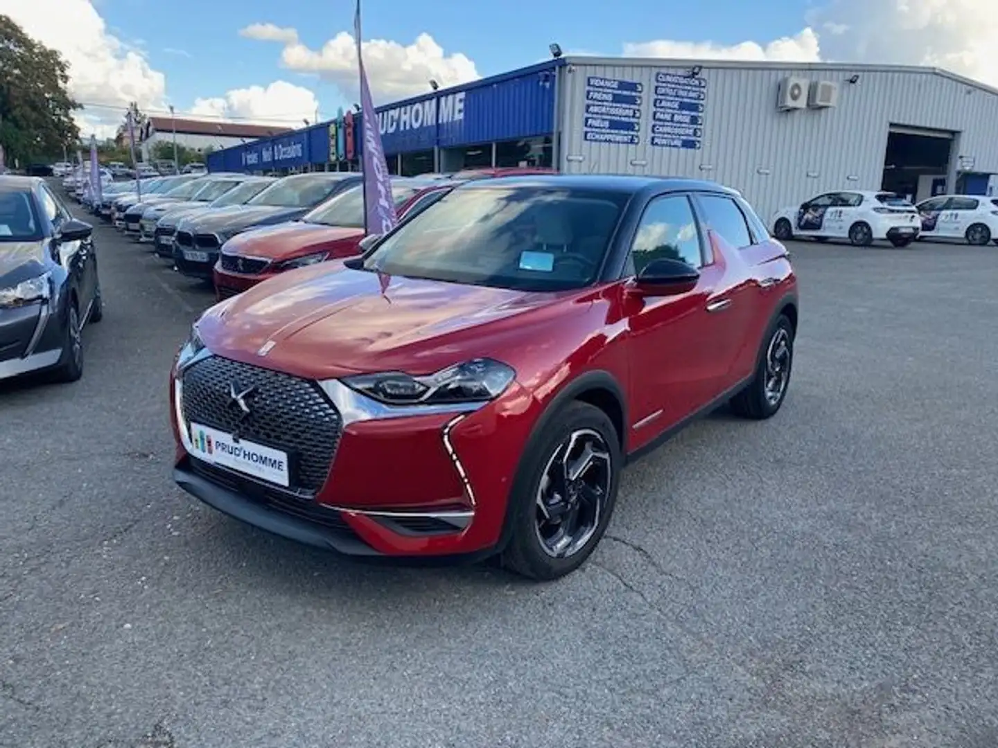 DS Automobiles DS 3 Crossback PURETECH 100CH GRAND CHIC AMBIANCE \RIVOLI\ Rouge - 1