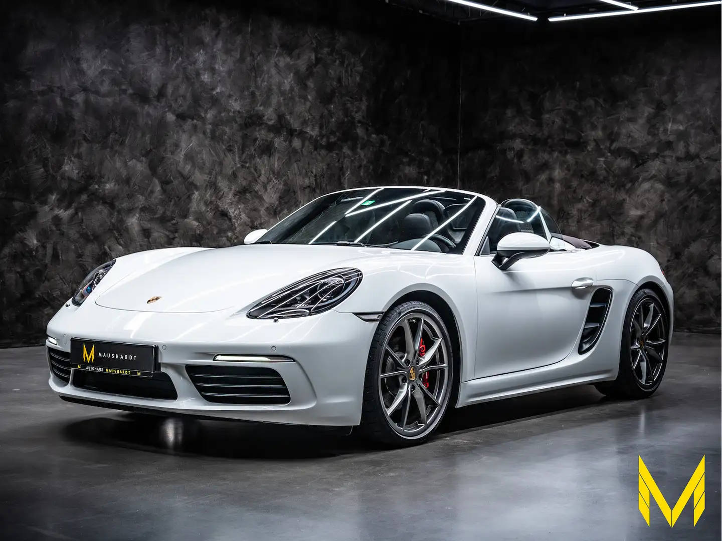 Porsche Boxster S, 20´´, ACC, SPORT-AGA,CHRONO,LEDER White - 1