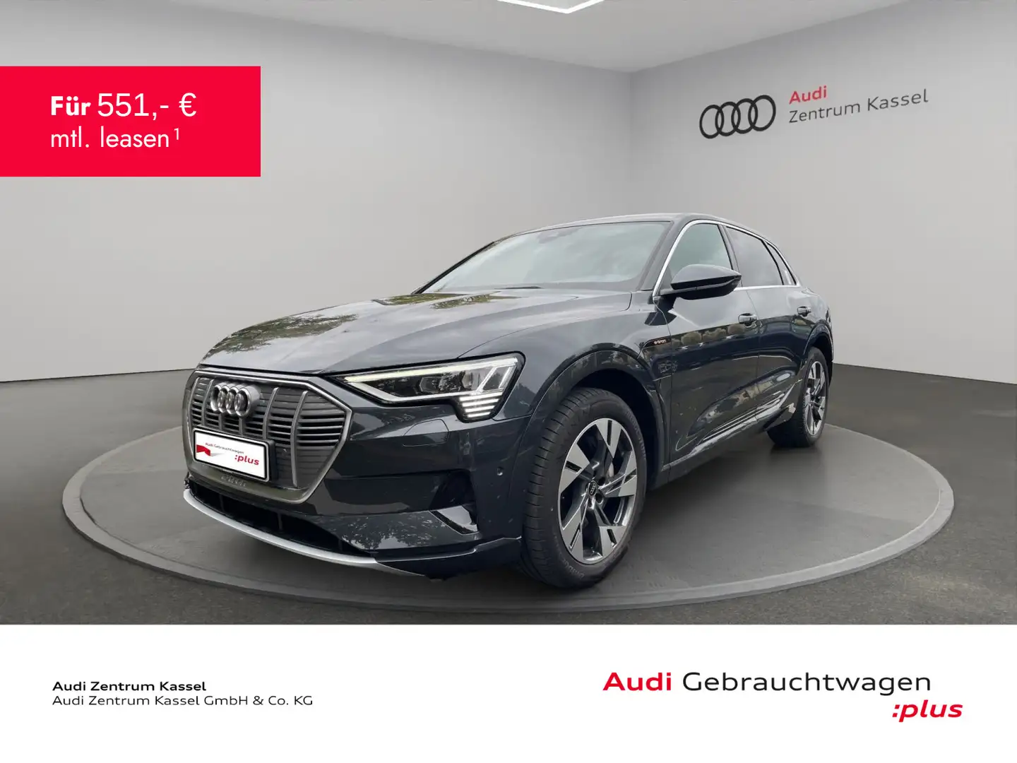Audi e-tron 50 qu. Matrix Navi Kamera AHK Stand Klima Grau - 1