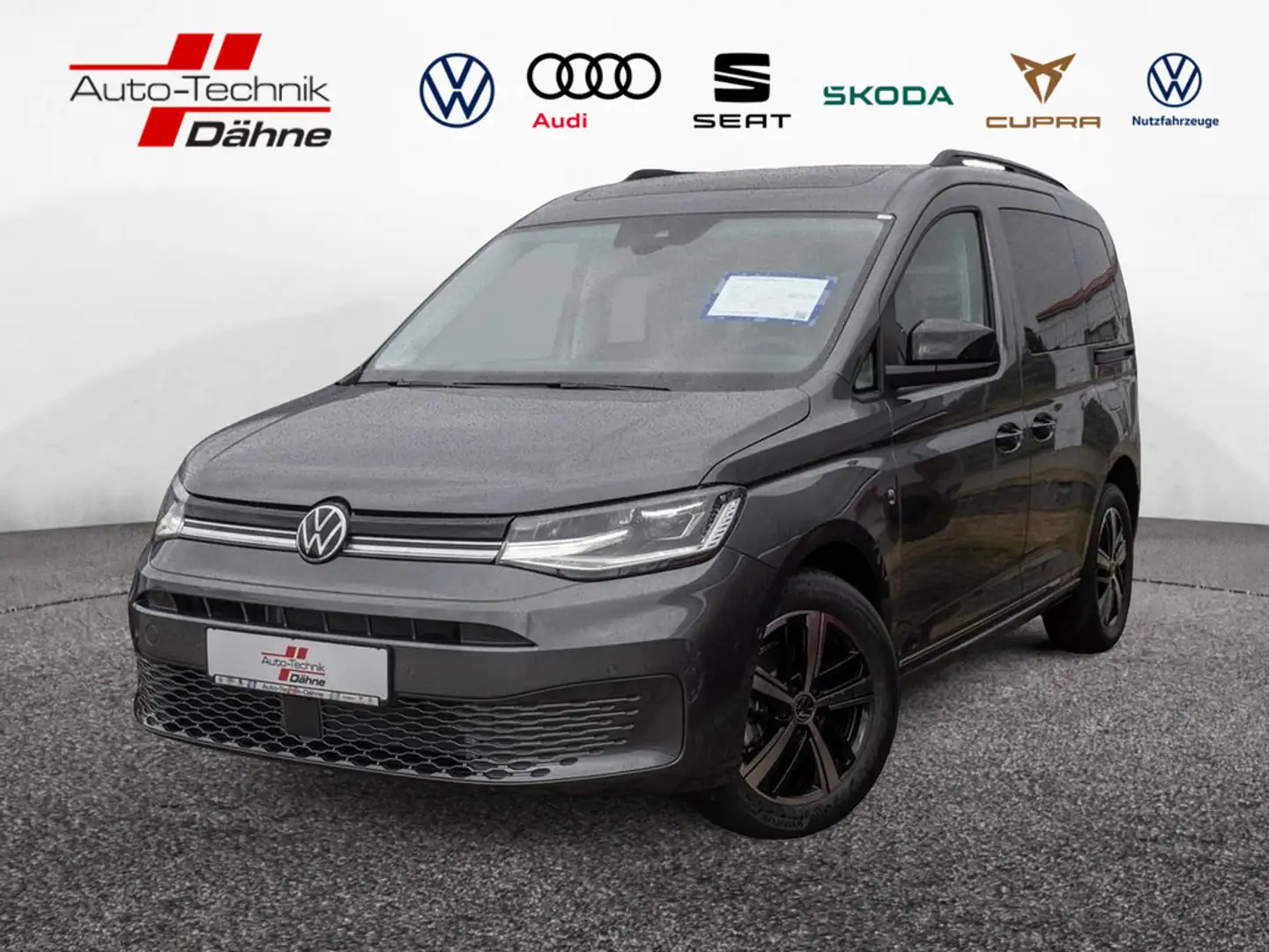 Volkswagen Caddy 2.0 TDI Dark Label KAMERA NAVI ACC LED Grau - 1