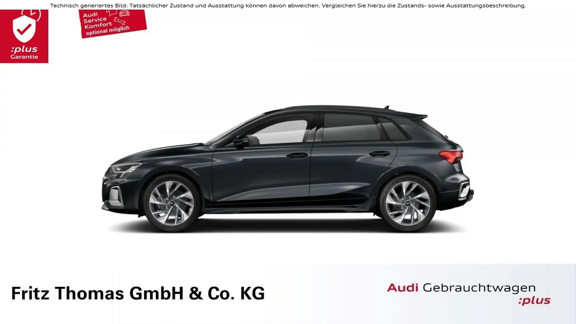 Audi A3 allstreet 35 TFSI S tronic LED Navi StHz SpSi SHZ Grau - 1