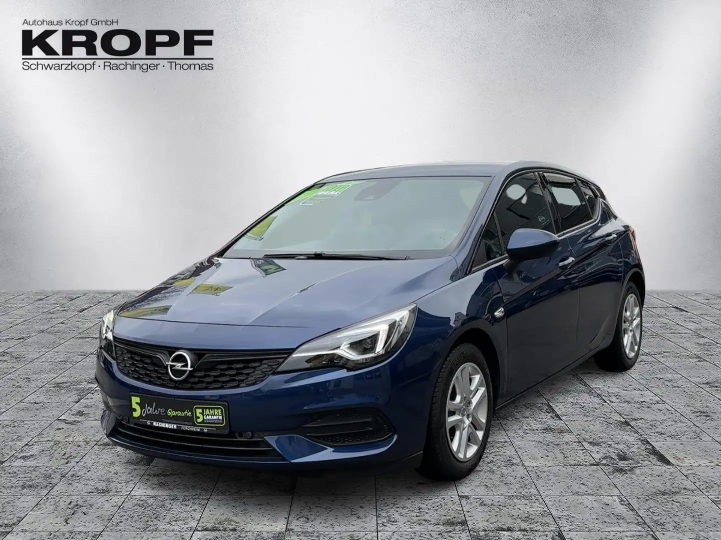Opel Astra K 1.2 Turbo Elegance NAVI+LED+KAMERA Bleu - 2