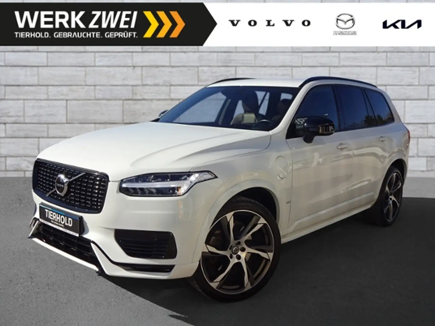 Volvo XC90 T8 R Design Plug-In AHK Luftfw HUD ACC 22" Weiß - 1