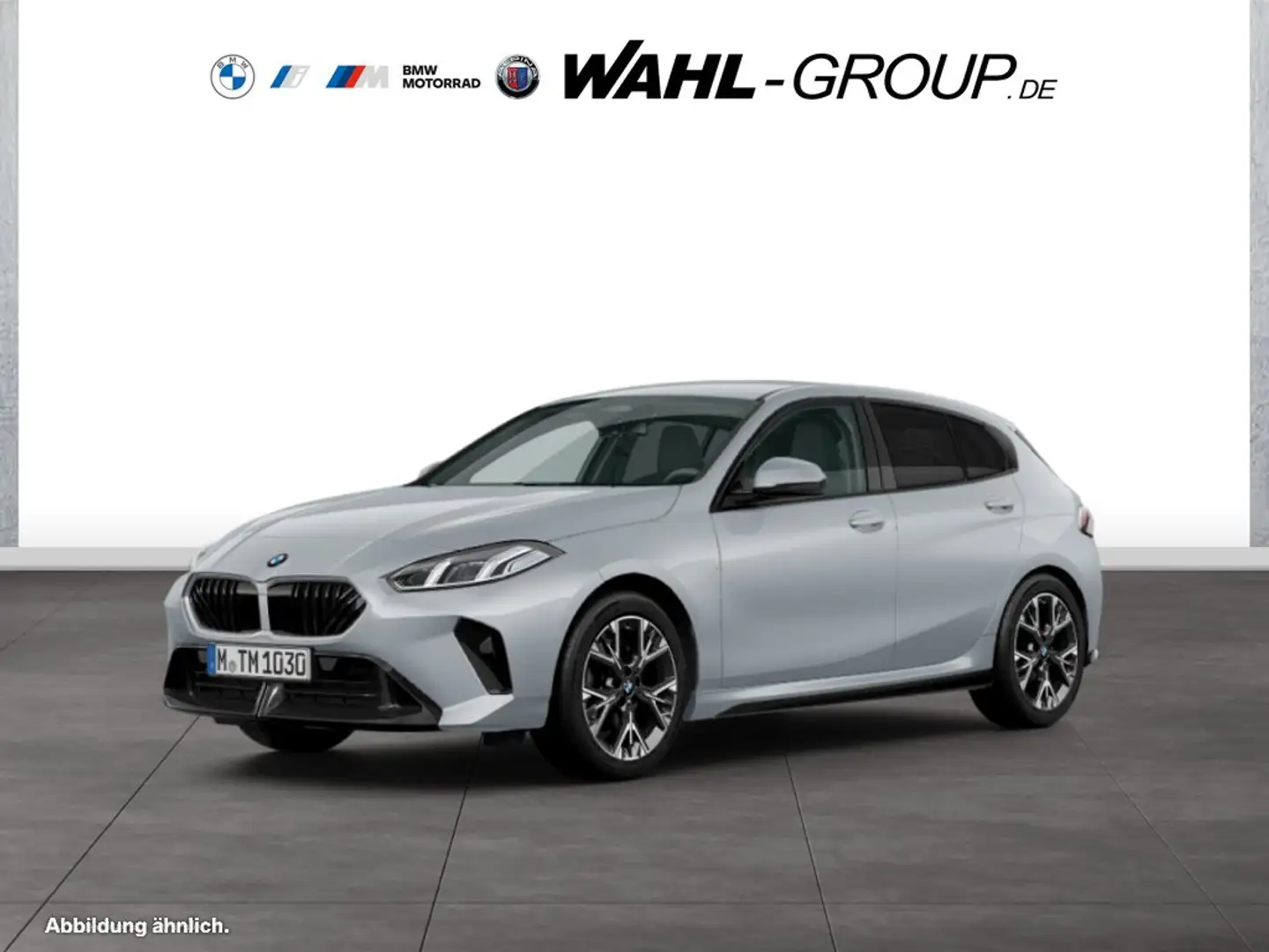 BMW 120 M Sport LED Navi Adapt Fahrwerk SHZ Gris - 1