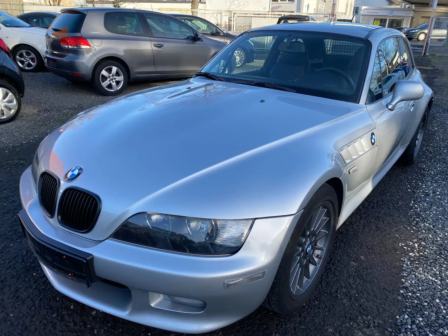 BMW Z3 Coupé 2,8 Automatik El.GSD Argent - 1