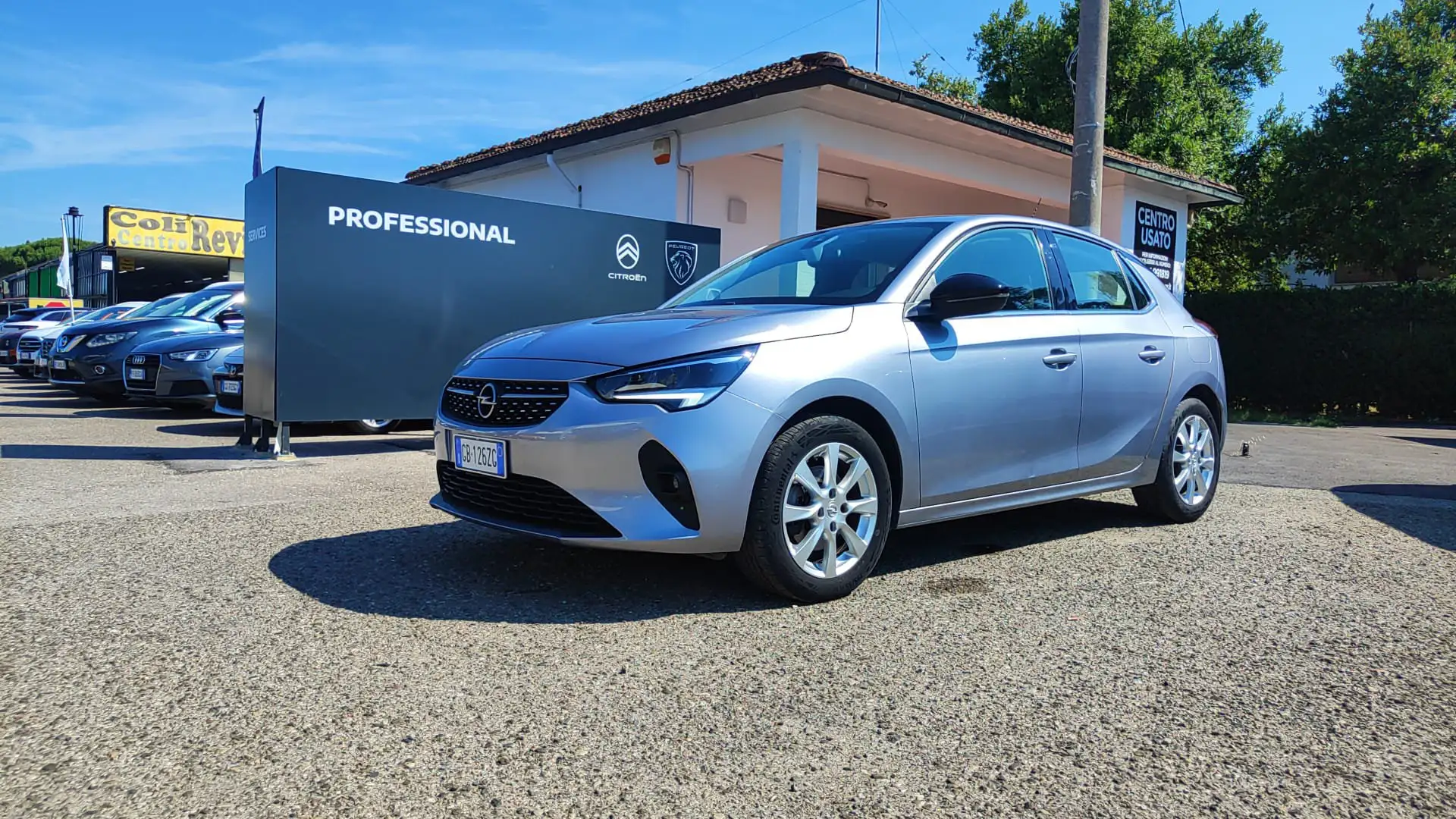 Opel Corsa Corsa 1.2 100 CV Elegance Grigio - 1