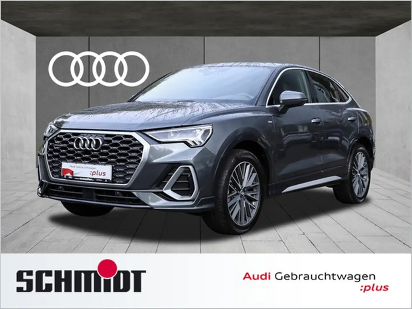Audi Q3 Sportback 45 TFSI quattro S line AHK LED Navi+ ... Grau - 1