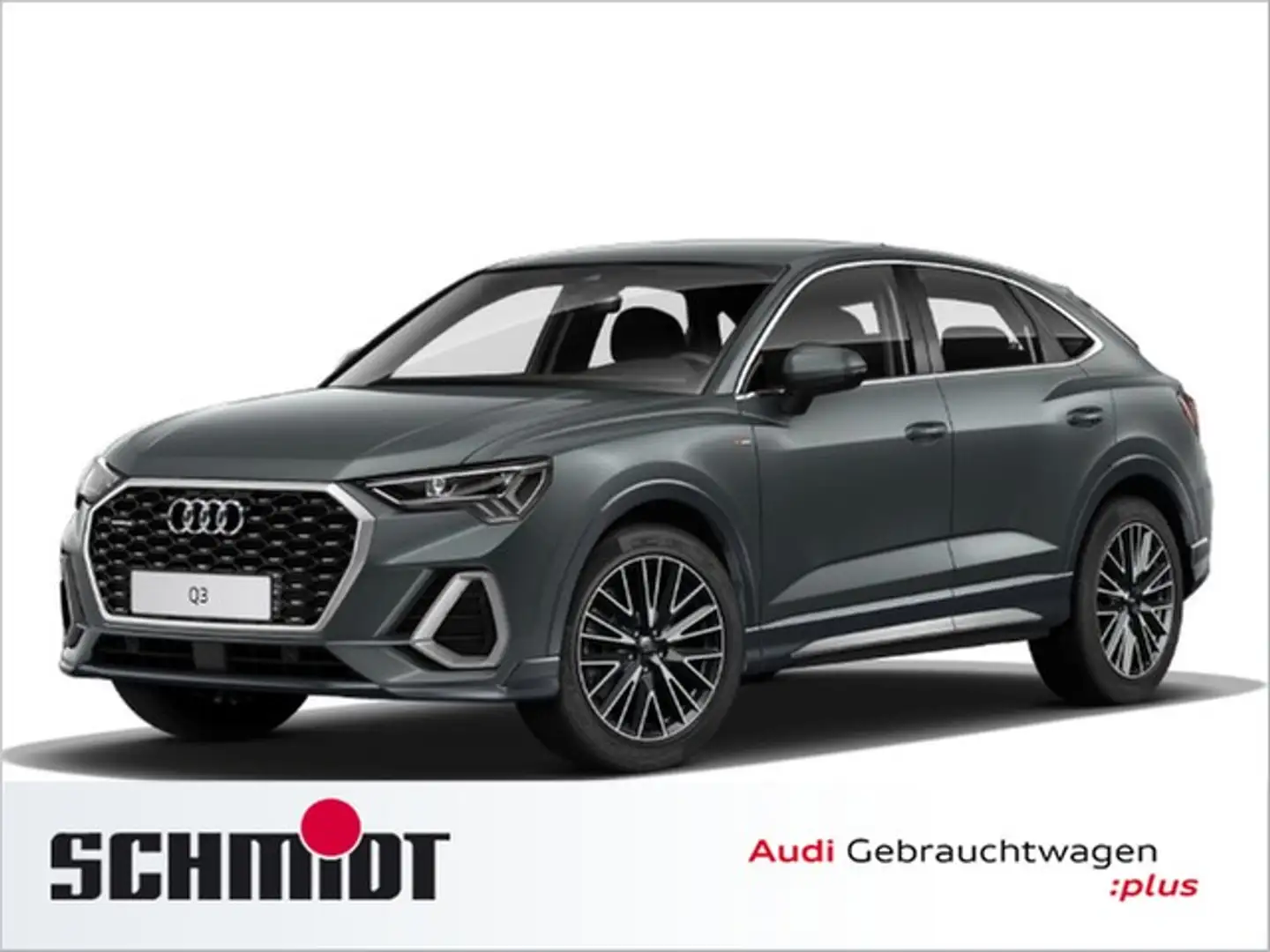 Audi Q3 Sportback 45 TFSI quattro S line AHK LED Navi+ ... Grau - 1