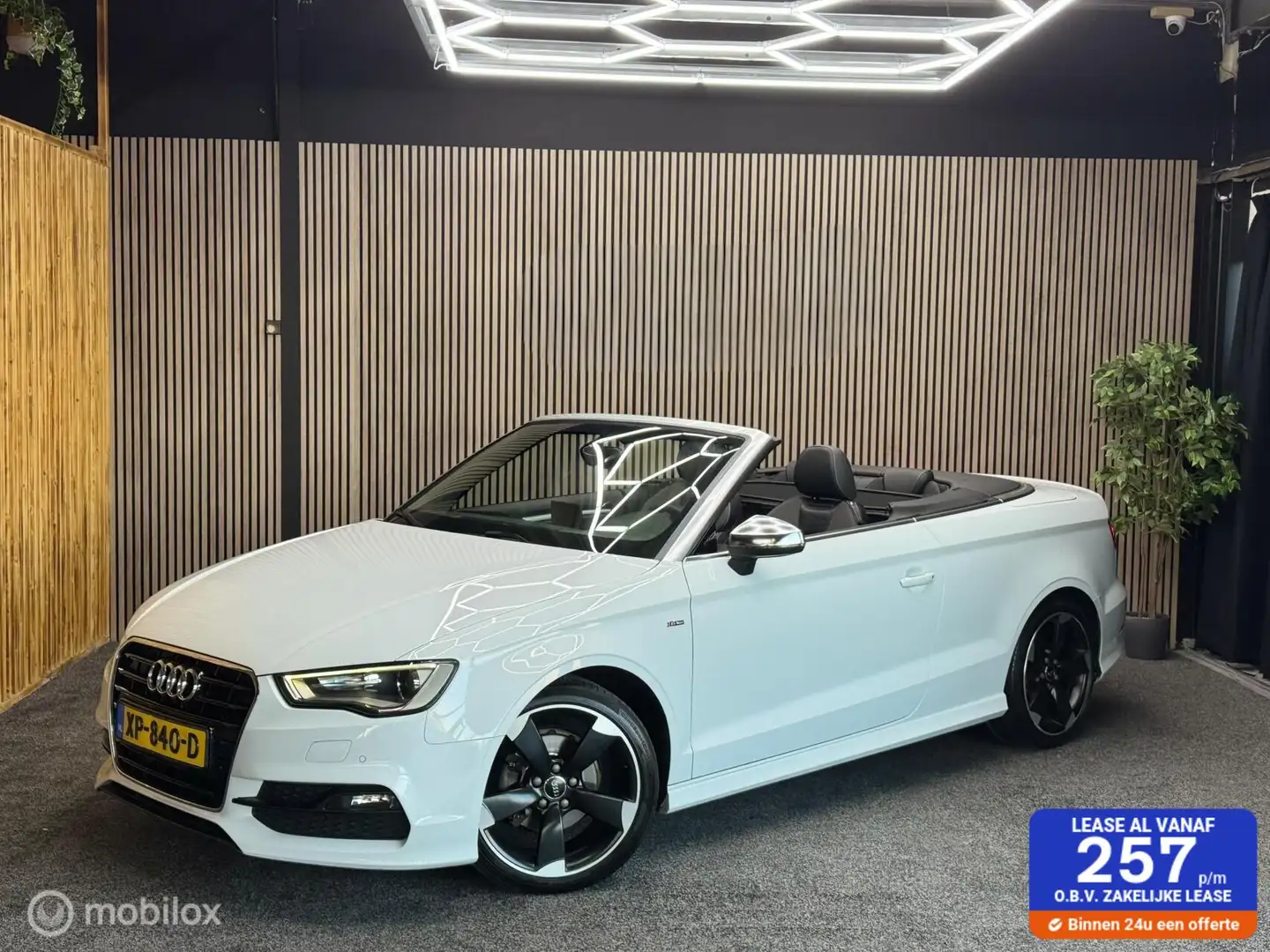Audi A3 Cabriolet 1.4 TFSI Pro S-line | B&O|PDC|LED|Navi|1 Wit - 1