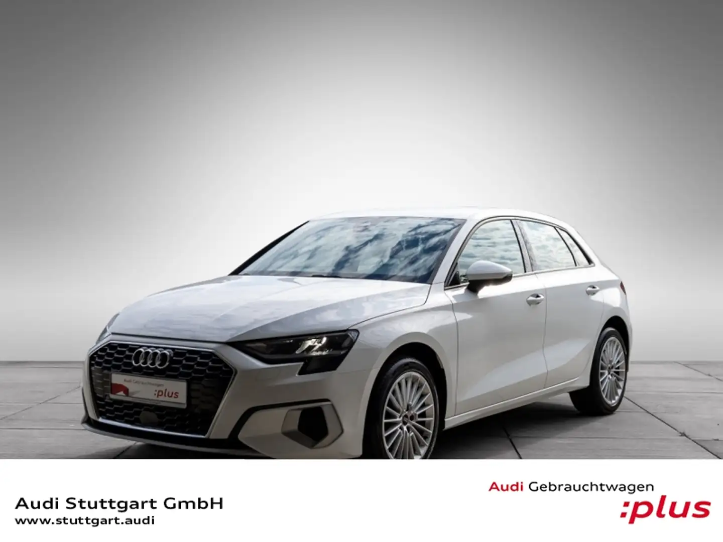 Audi A3 Sportback 30 TFSI advanced LED virtC Spurhalte Blanc - 1