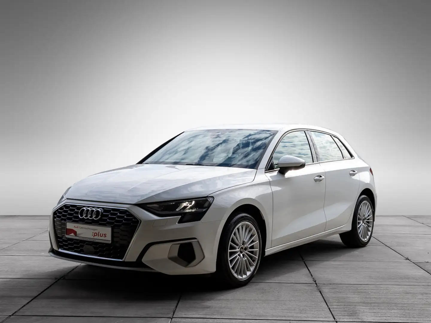 Audi A3 Sportback 30 TFSI advanced LED virtC Spurhalte Blanc - 2