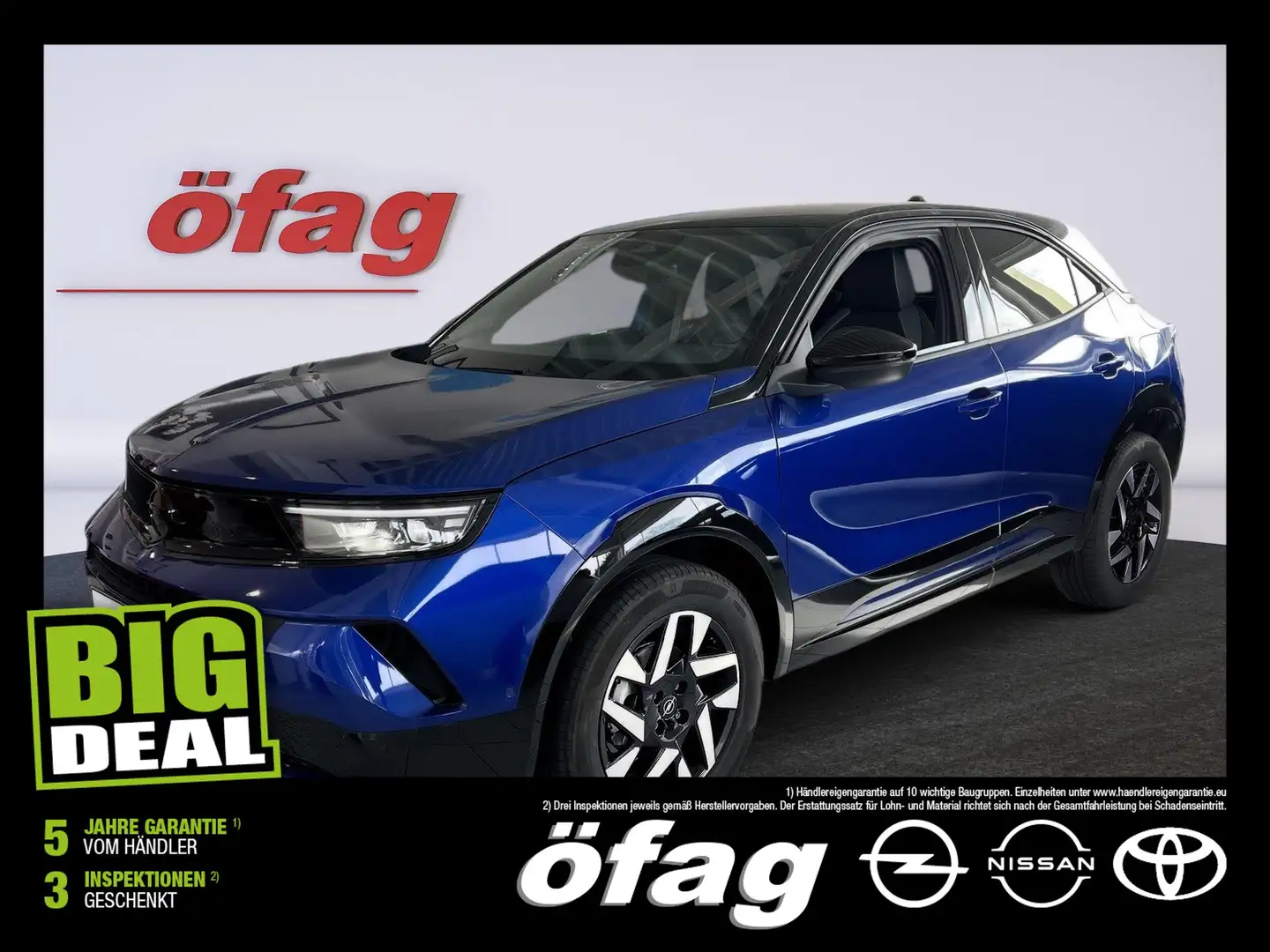 Opel Mokka 1.2 Direct Injection Turbo GS ACC+SHZ+PDC Blau - 1