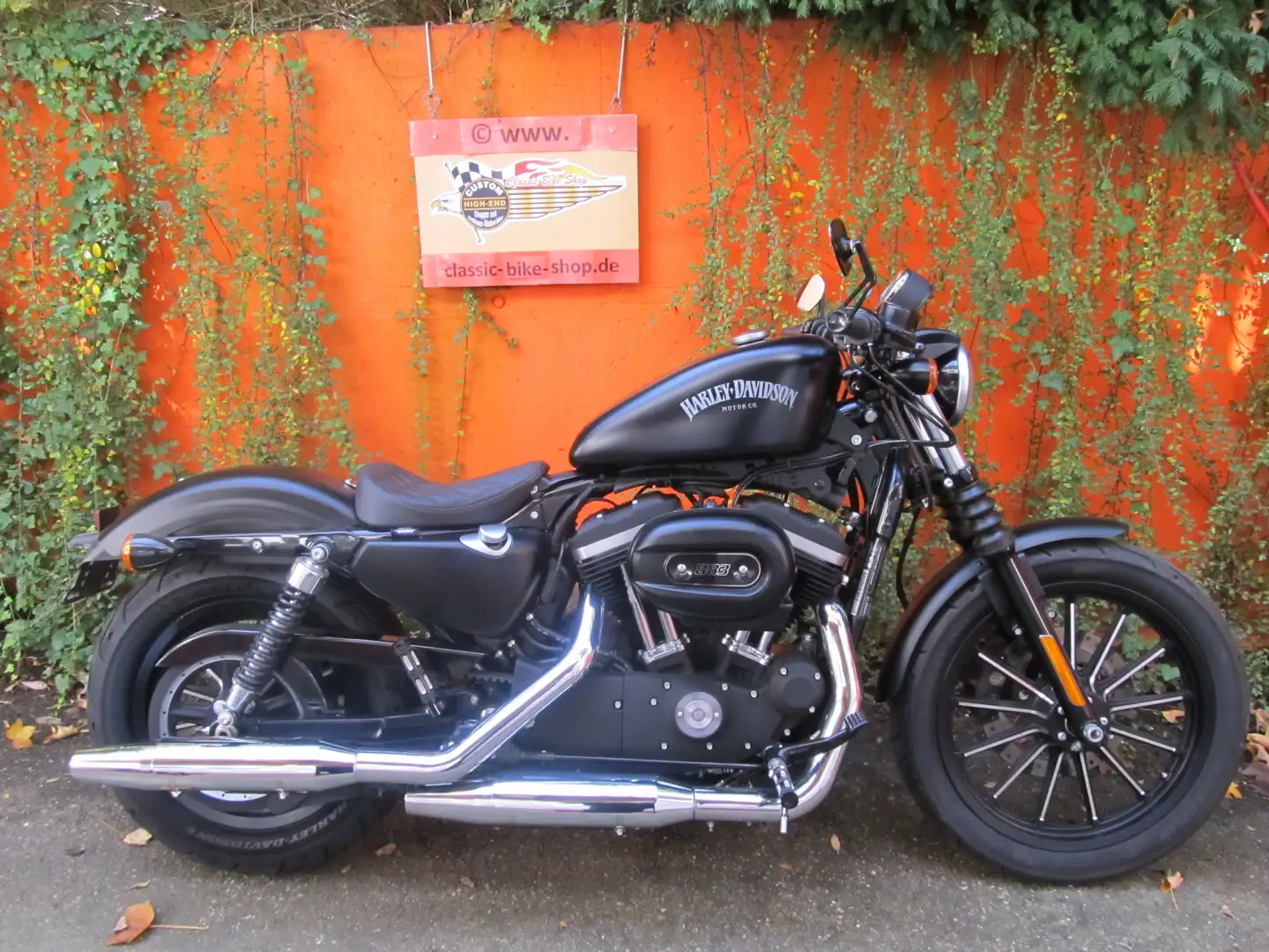 Harley-Davidson Iron 883 XL Zwart - 1