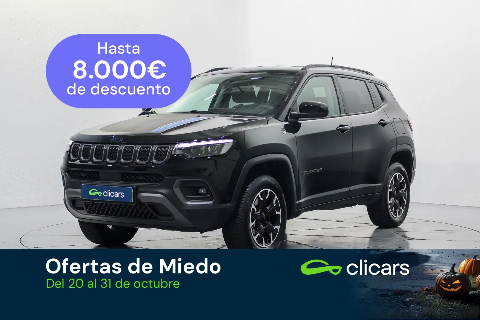 Jeep Compass 1.3 PHEV Trailhawk EAWD Aut. 240 Noir - 1