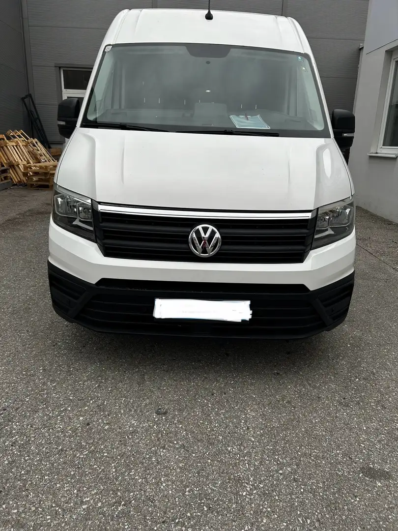 Volkswagen Crafter 35 Doka-Kasten MR L3H3 2,0 TDI BMT 4Motion Aut. Weiß - 1