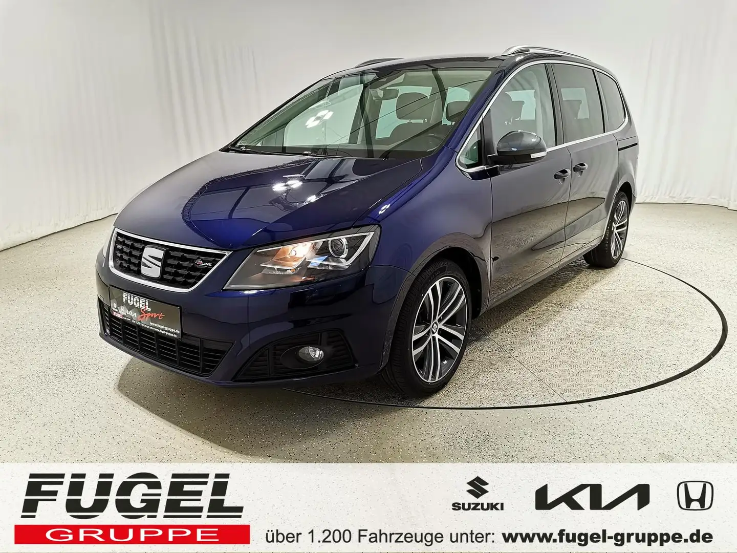 SEAT Alhambra 1.4 TSI FR-Line 7S|Winter|Xen.|Navi|Massage|RFK Blau - 1