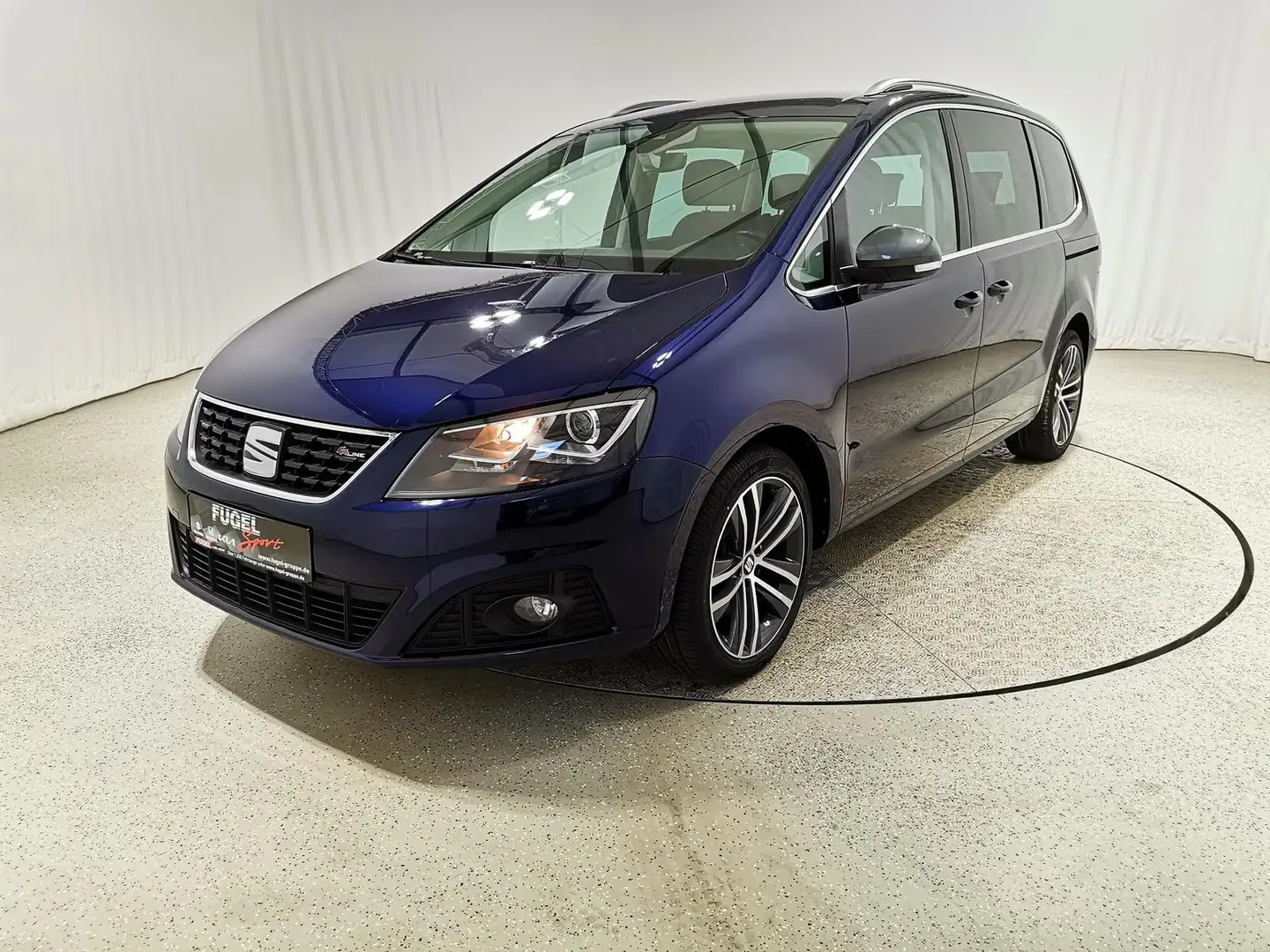 SEAT Alhambra 1.4 TSI FR-Line 7S|Winter|Xen.|Navi|Massage|RFK Blau - 2