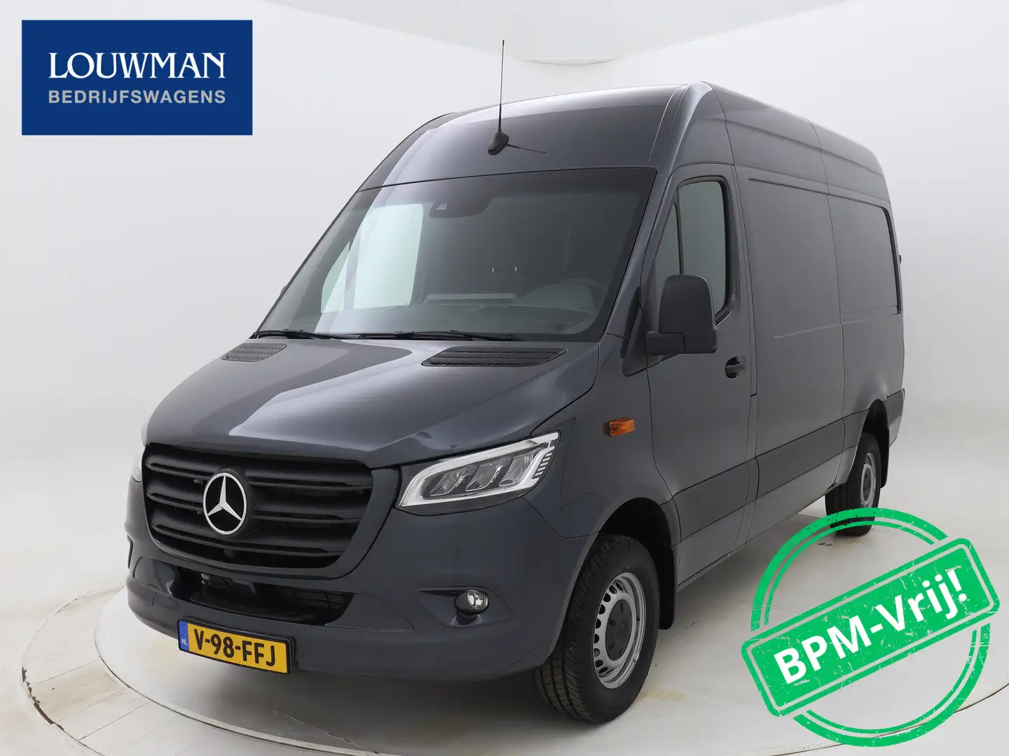Mercedes-Benz Sprinter 419 1.9 CDI 366 L2H2 9G-Automaat NIEUW Full Option Grijs - 1