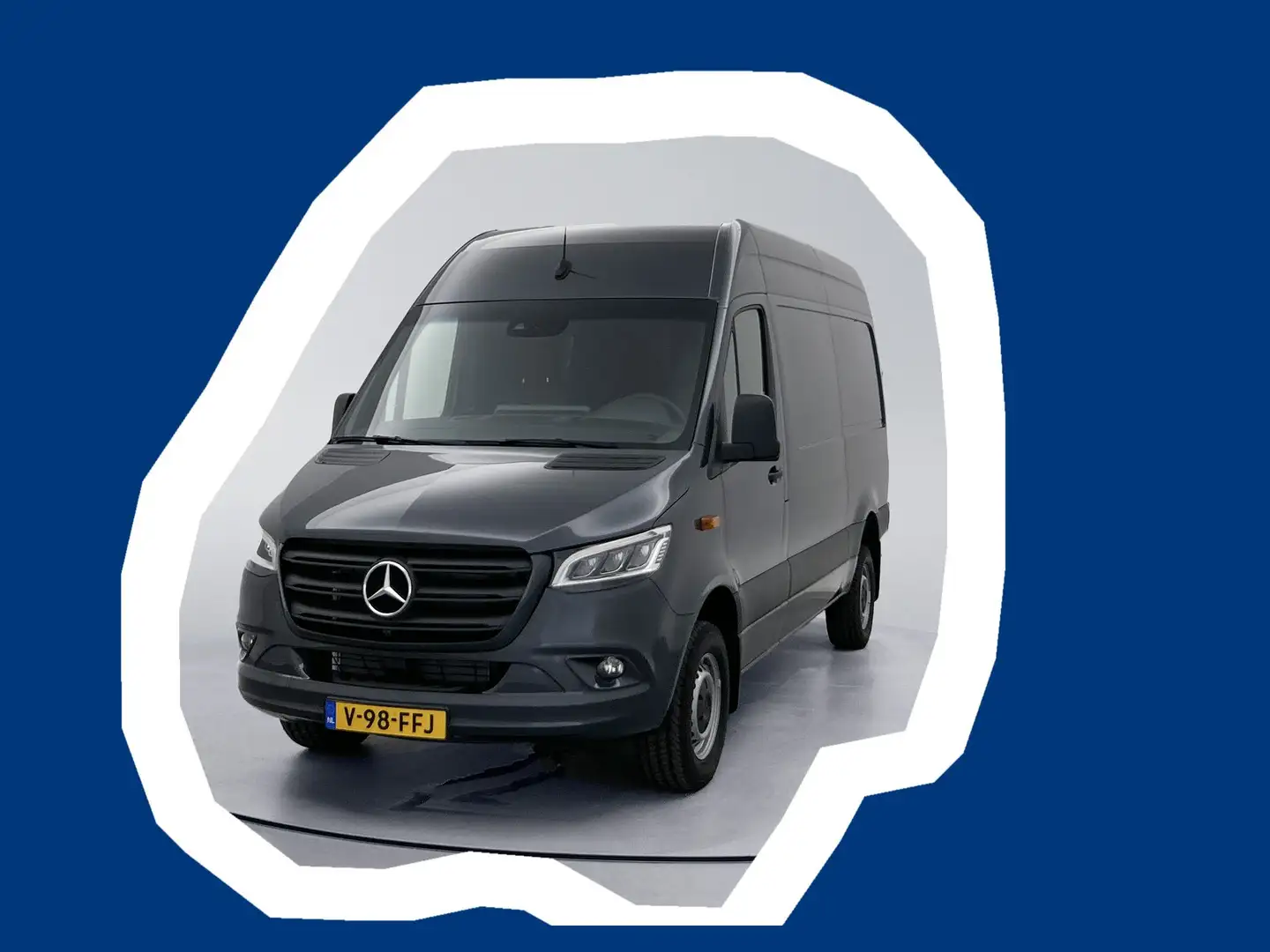 Mercedes-Benz Sprinter 419 1.9 L2H2 Vol opties Adaptieve cruise control 3 Grijs - 1