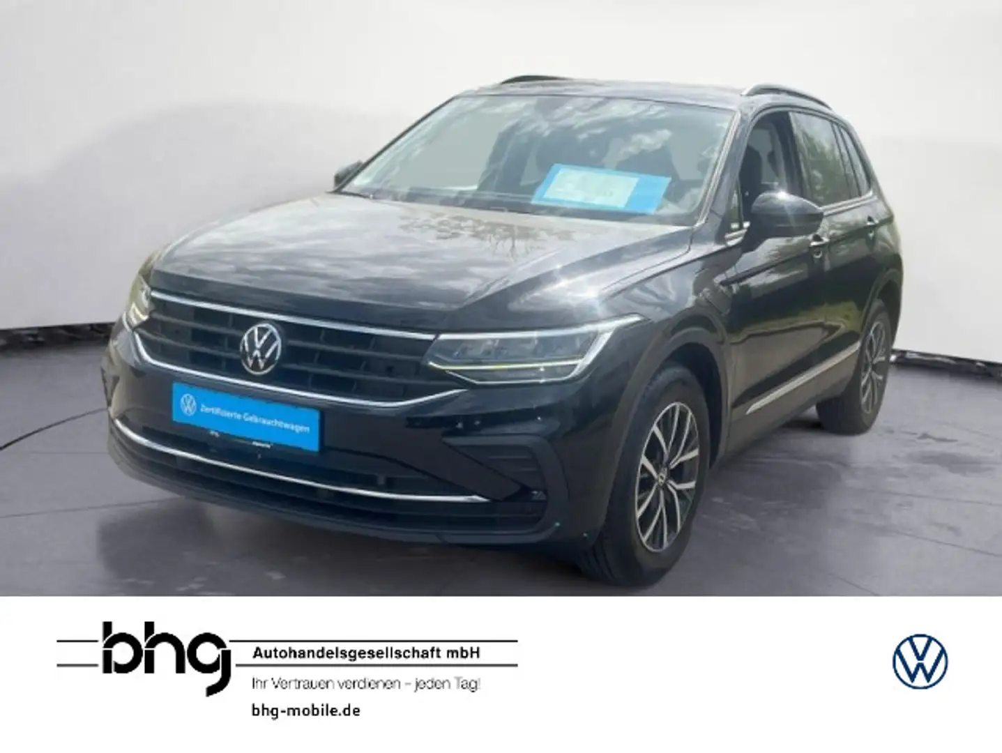 Volkswagen Tiguan 1.4 eHybrid DSG Navi AHK Pano Sitzheizung Schwarz - 1