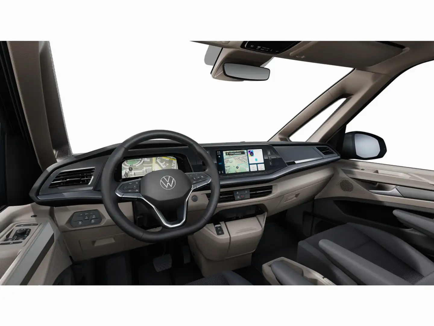 Volkswagen T7 Multivan lang 2.0 TDI Kamera/LED/GRA/Sitzh. Life Grau - 2