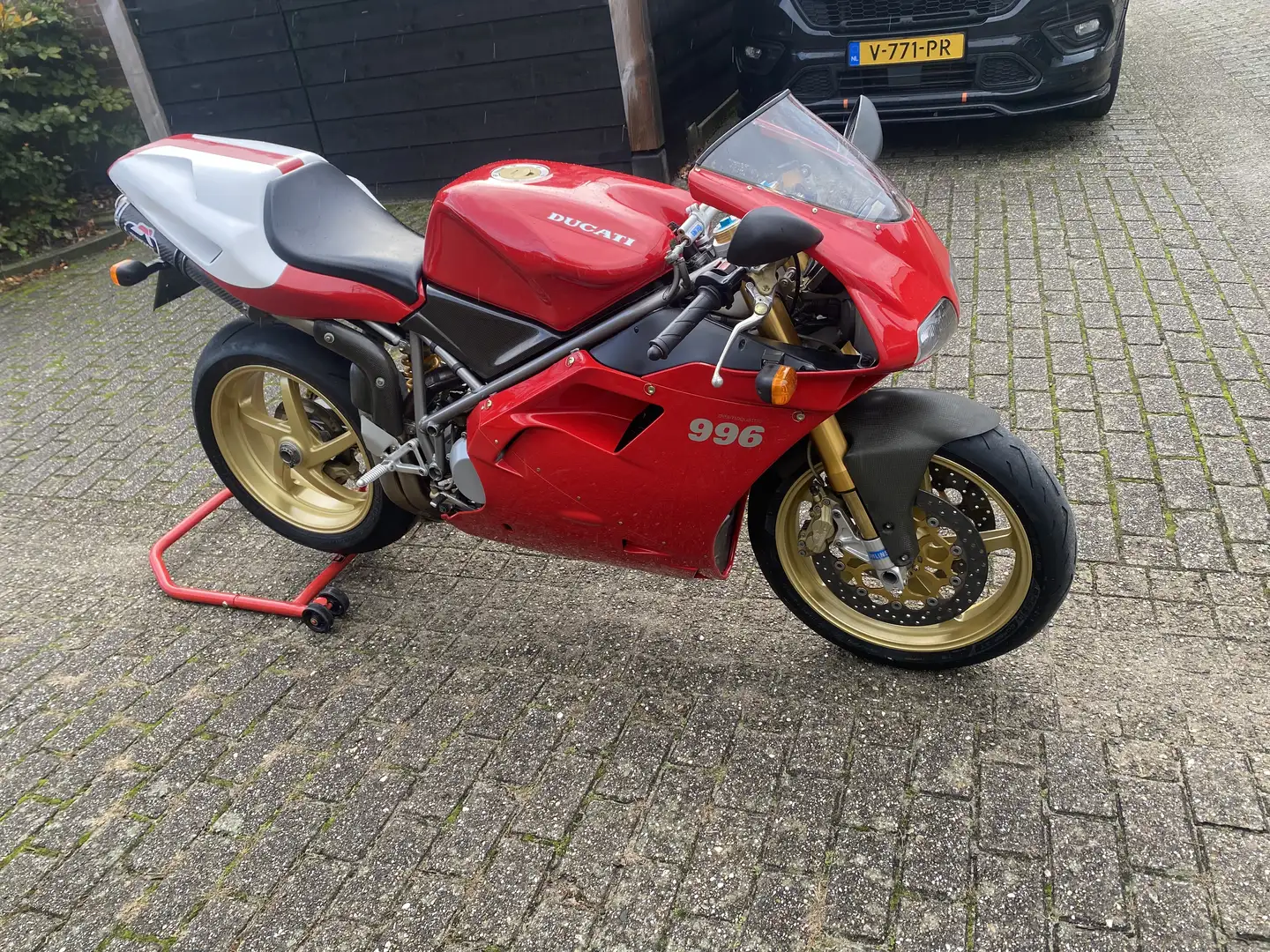 Ducati 996 sps 5789km ohlins magnesium collectors item uniek - 2