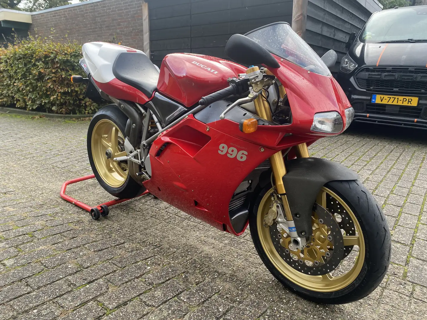 Ducati 996 sps 5789km ohlins magnesium collectors item uniek - 1
