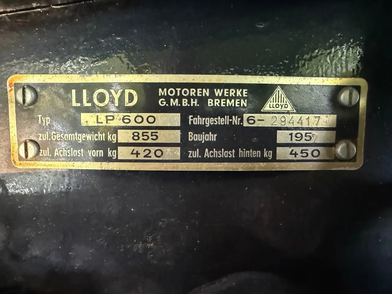Borgward Lloyd Alexander, foto 10
