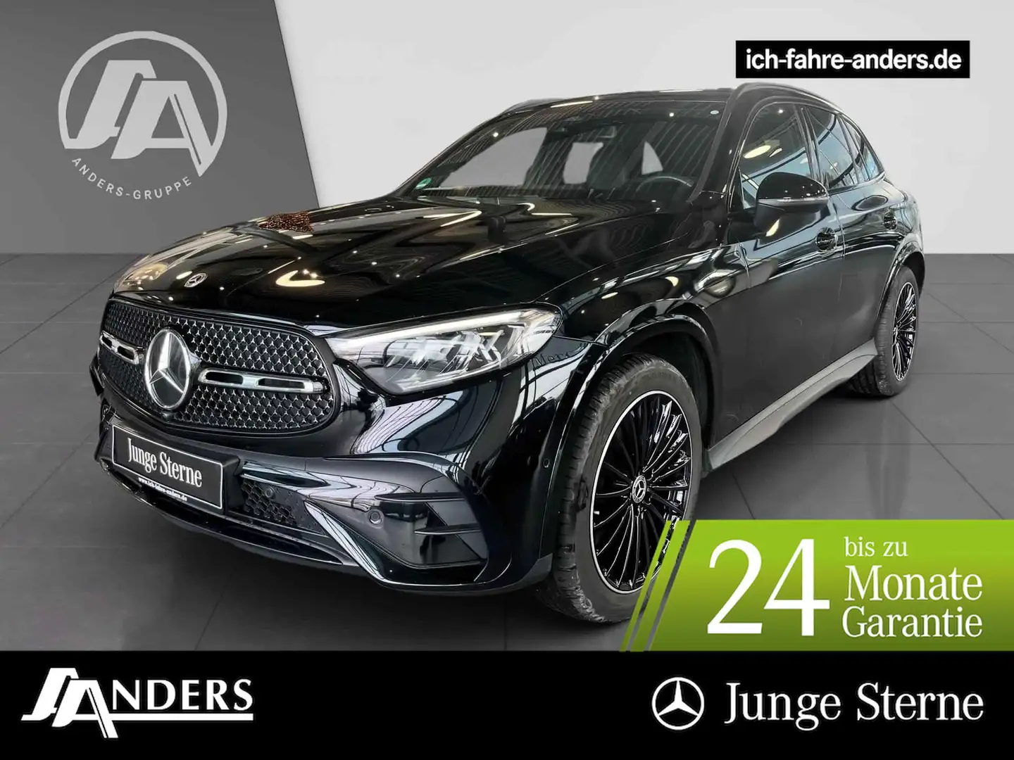 Mercedes-Benz GLC 220 d 4M AMG+MBUX+Night+Distr+LED+Kam+EASY-P Schwarz - 1