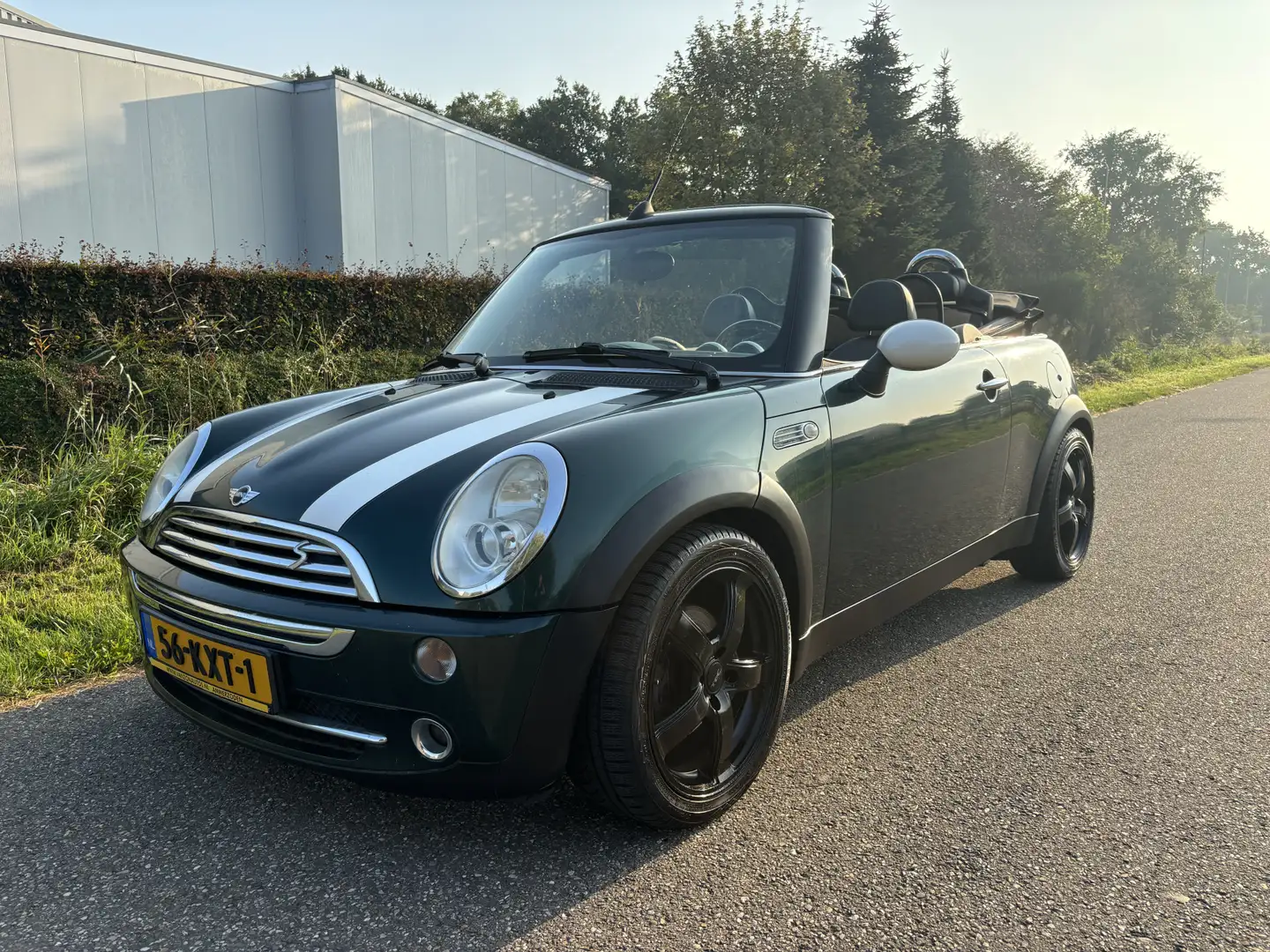 MINI Cooper Cabrio Mini 1.6 / LEER / AIRCO / HARMAN KARDON / STOELVER Groen - 1
