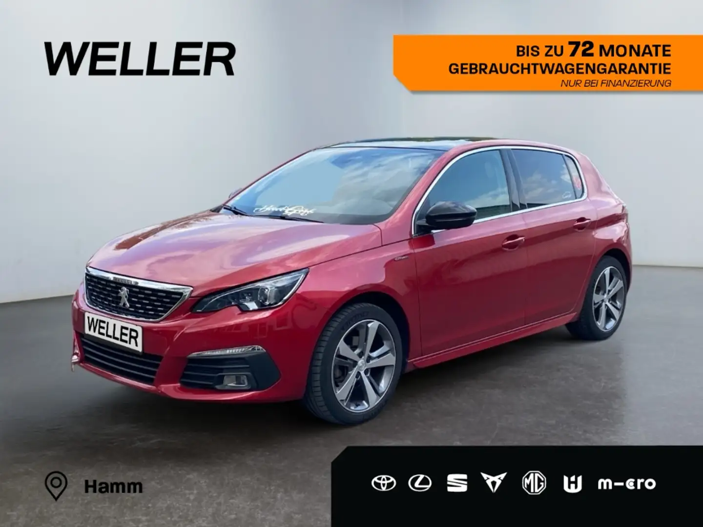 Peugeot 308 PureTech 130 GT-Line Edition *LED*Pano*RCam* Rouge - 1