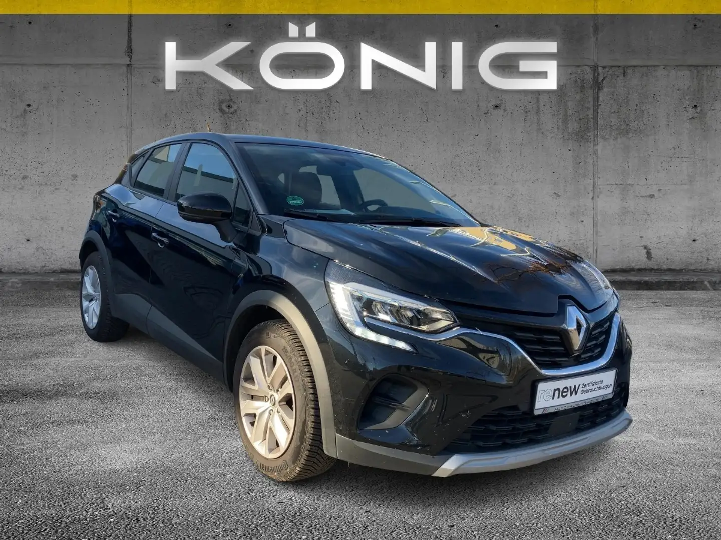 Renault Captur 1.3 TCe 140 EQUILIBRE  Klimaautomatik Schwarz - 2
