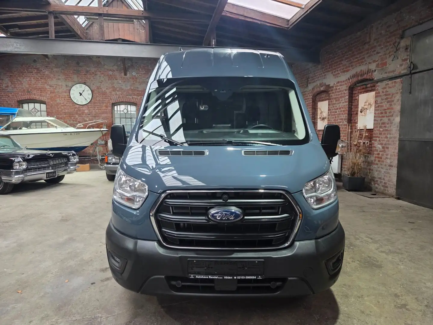 Ford Transit Kasten 350 L3 H3 KlimaKamera TüvNeu Navi Grigio - 2