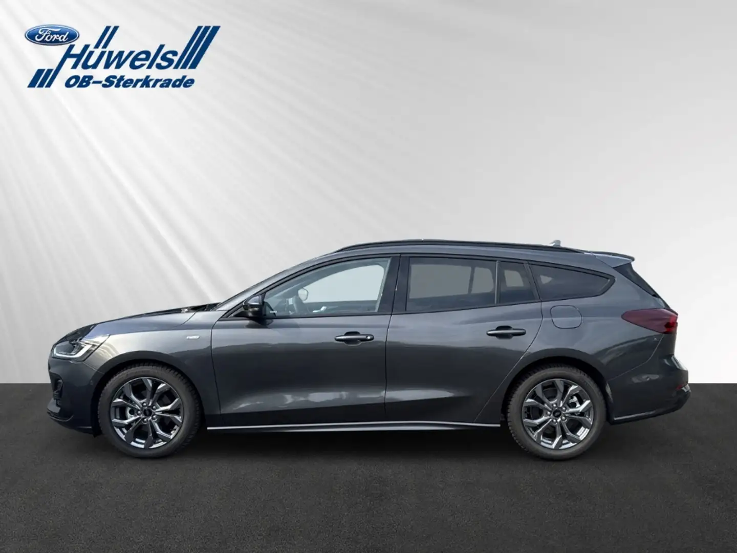 Ford Focus Turnier ST-Line X 1.0 EcoBoost MHEV +ACC+TWA+LED+A Grau - 2
