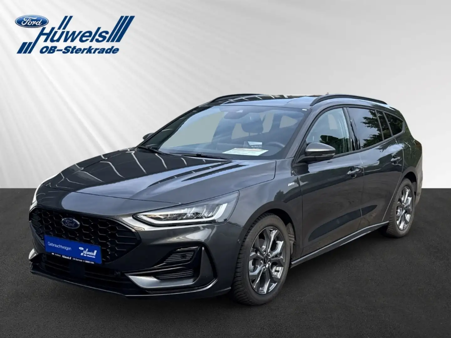 Ford Focus Turnier ST-Line X 1.0 EcoBoost MHEV +ACC+TWA+LED+A Grau - 1