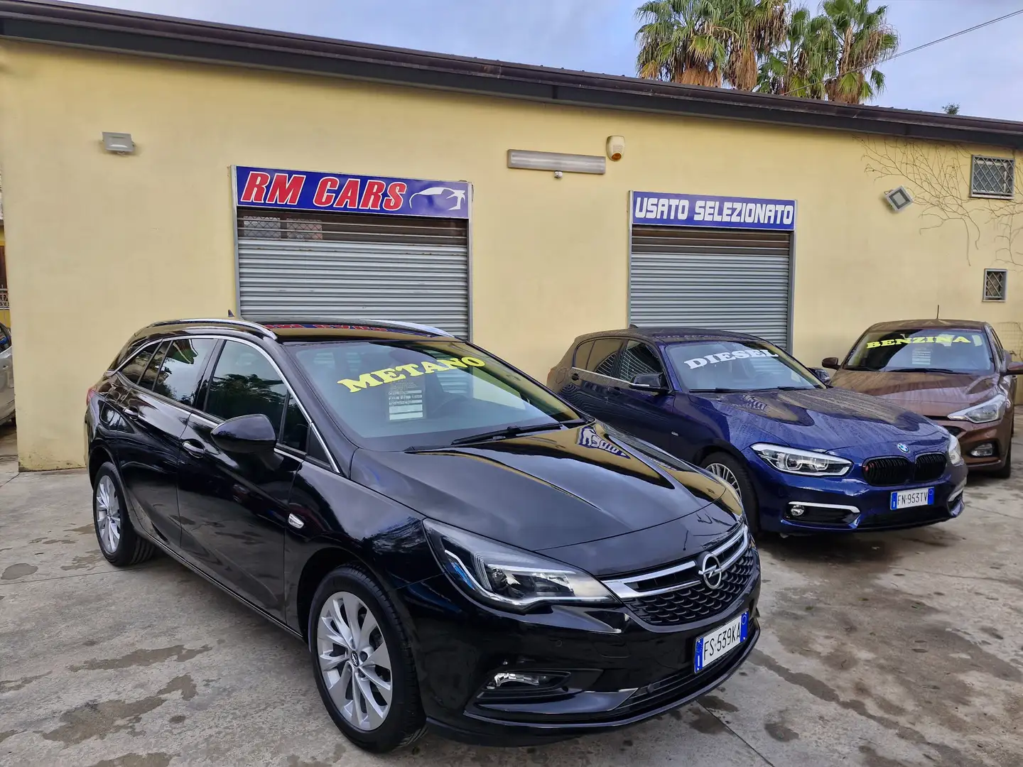 Opel Astra Astra V Sports Tourer 1.4 ecoM 110cv 12/2018 Zwart - 1
