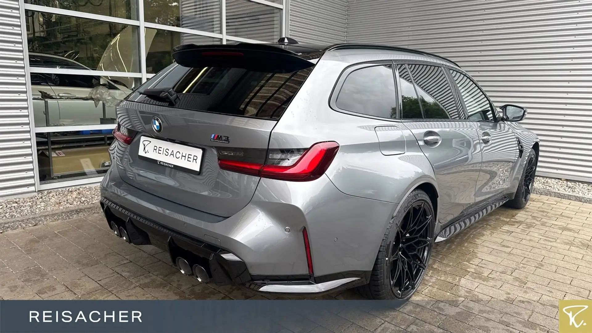 BMW M3 A Competition M xDrive Tou el.Sitz+Mem,Leder Grau - 2