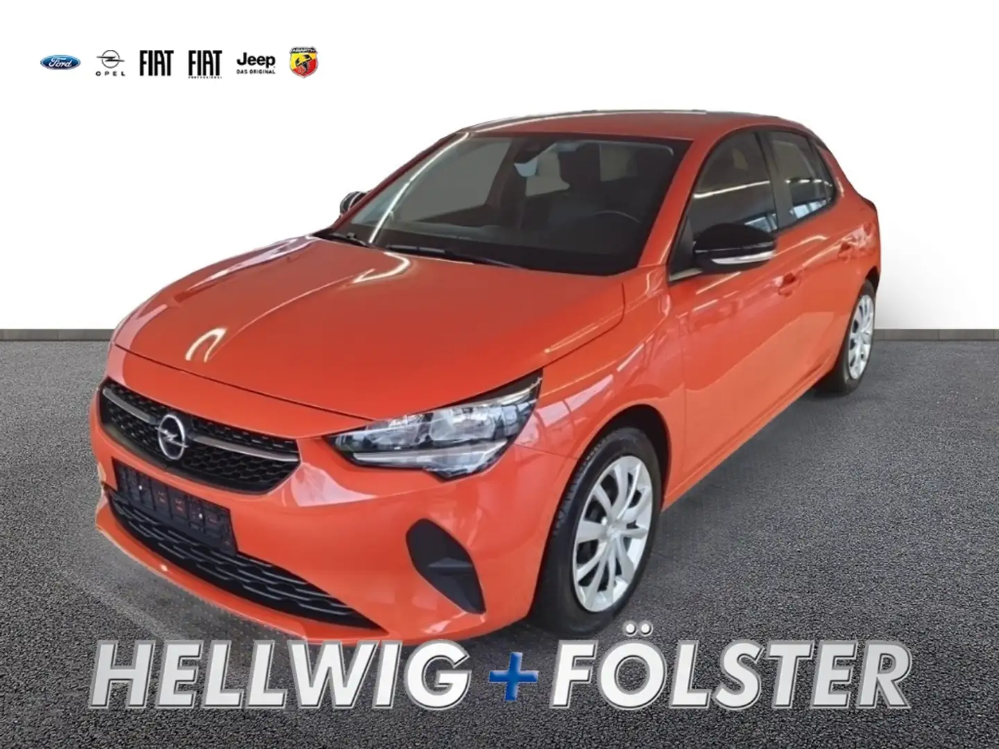 Opel Corsa-e Edition DAB SHZ LenkradHZG Klimaautom Orange - 1