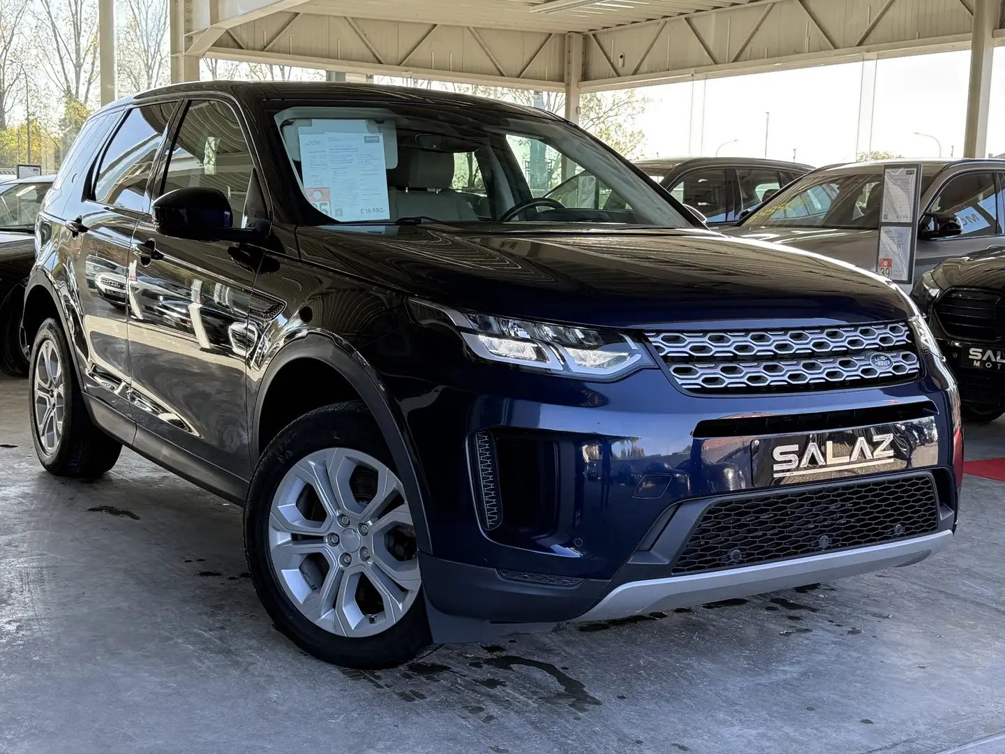 Land Rover Discovery Sport Discovery Sport 2.0 TD4 HSE_NAVI_CARPLAY_LED_CUIR Bleu - 2