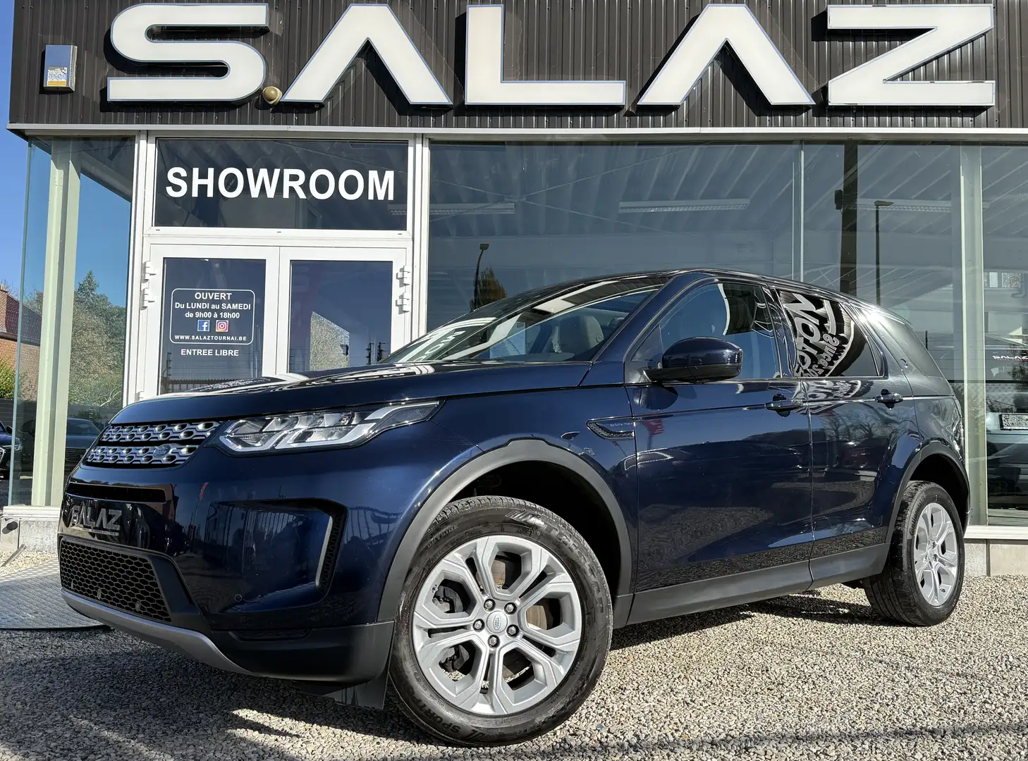 Land Rover Discovery Sport Discovery Sport 2.0 TD4 HSE_NAVI_CARPLAY_LED_CUIR Bleu - 1